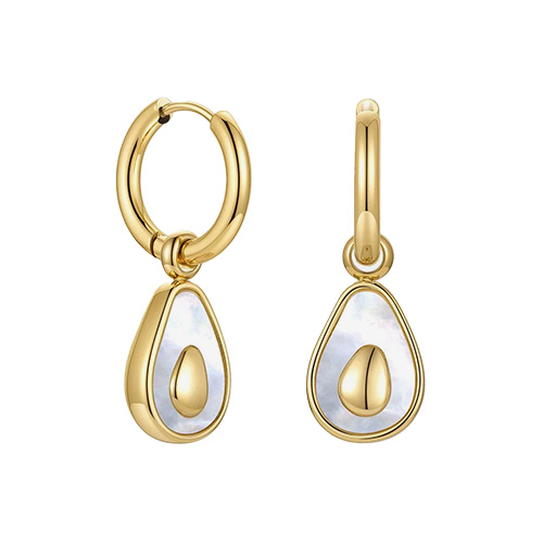 Gold-plated Stainless Steel Earring