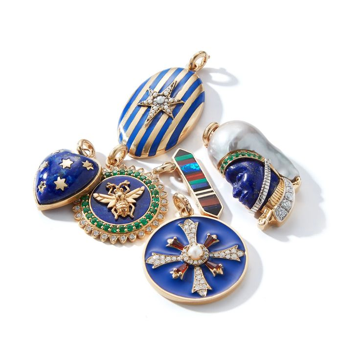 Antique Enamel Jewelry