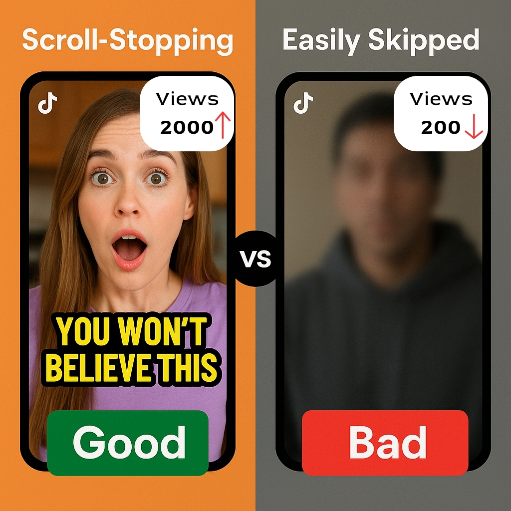 Good Video Thumbnail vs Bad Video Thumbnail