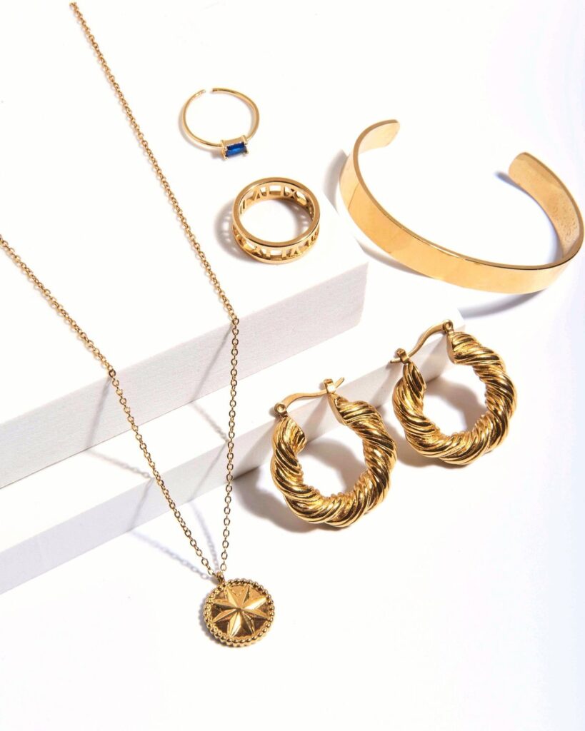 316L Stainless Steel Earrings and Rings