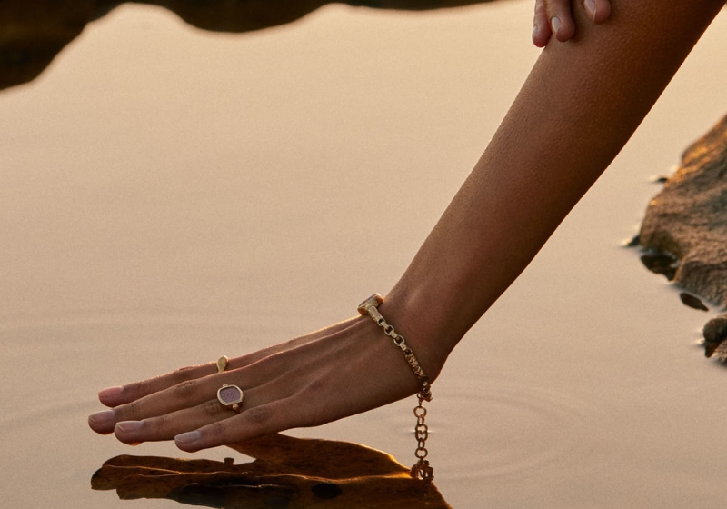 Waterproof Stainless Steel Gold Jewelry