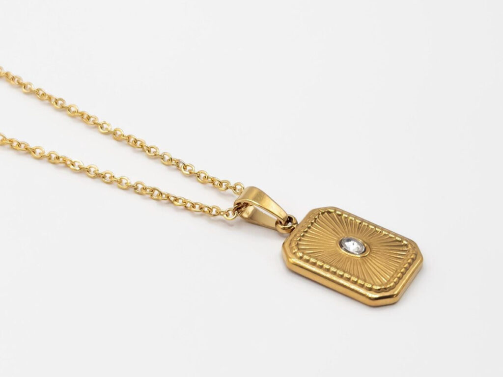 PVD Gold Stainless Steel Necklace