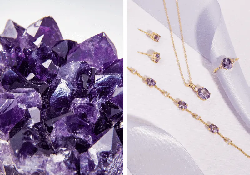February Birthstone - Amethyst – Purple