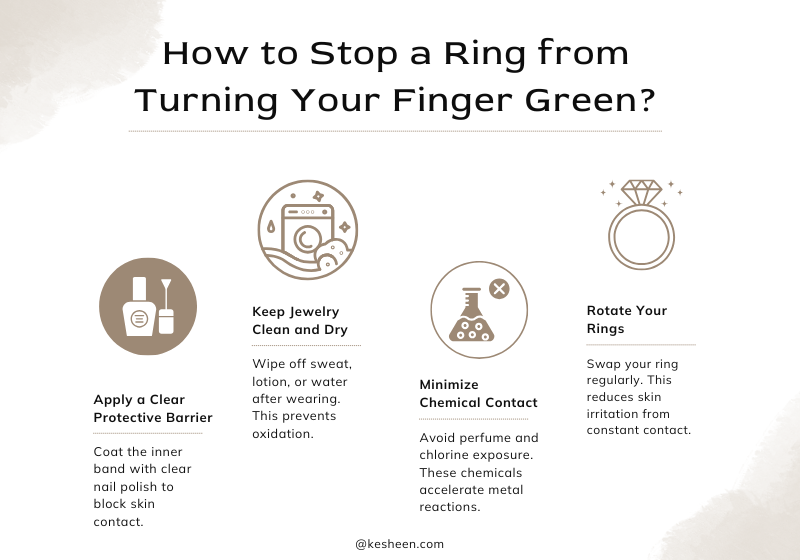 How to Stop a Ring from Turning Your Finger Green