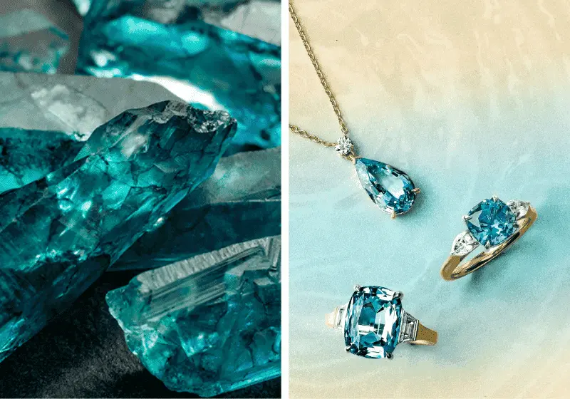 March Birthstone - Aquamarine – Blue