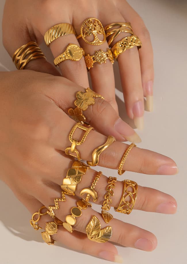 Stainless Steel Rings For Women