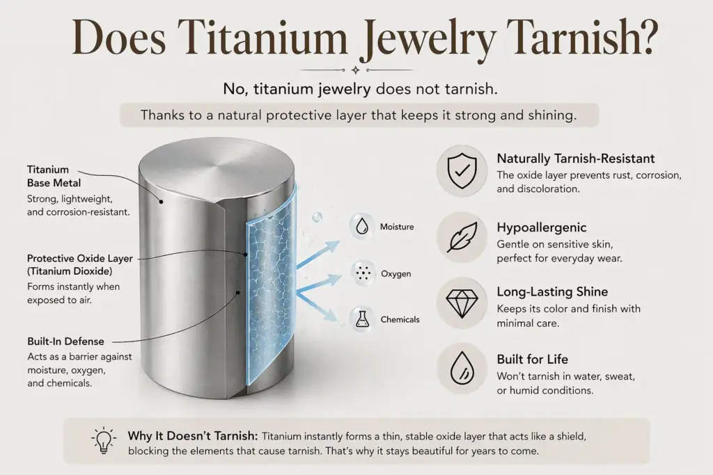 Does Titanium Jewelry Tarnish?