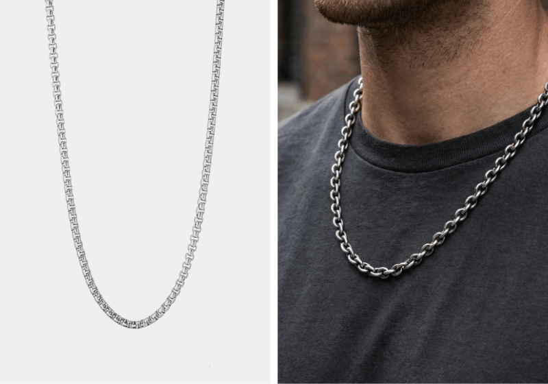 Stainless Steel Rolo Chain