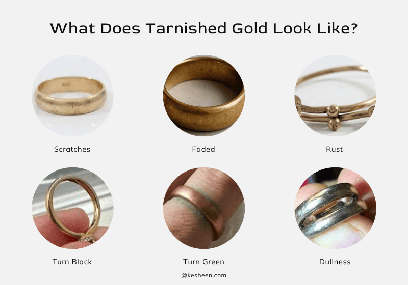 What Does Tarnished Gold Look Like